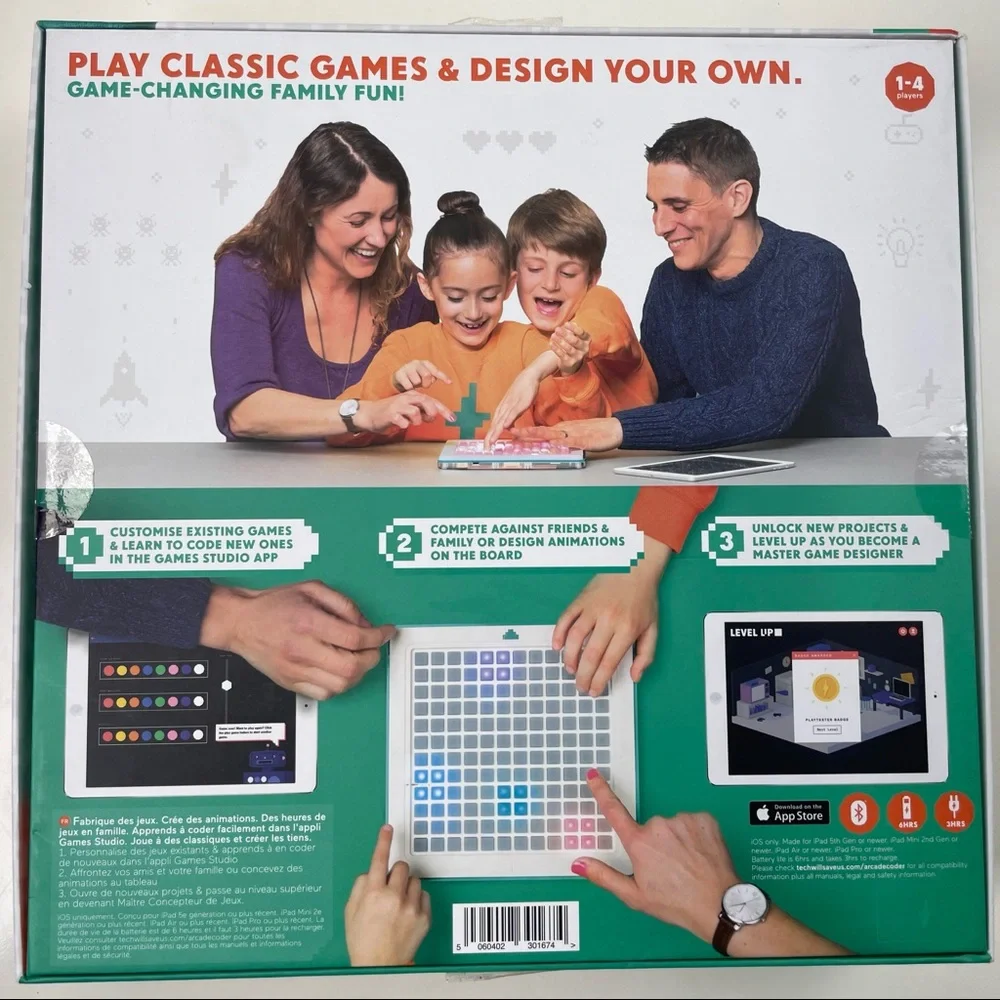 Arcade Coder by Tech Will Save Us Educational Games Console, Ages 6-12 a…